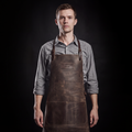 Full-Grain Leather BBQ Apron